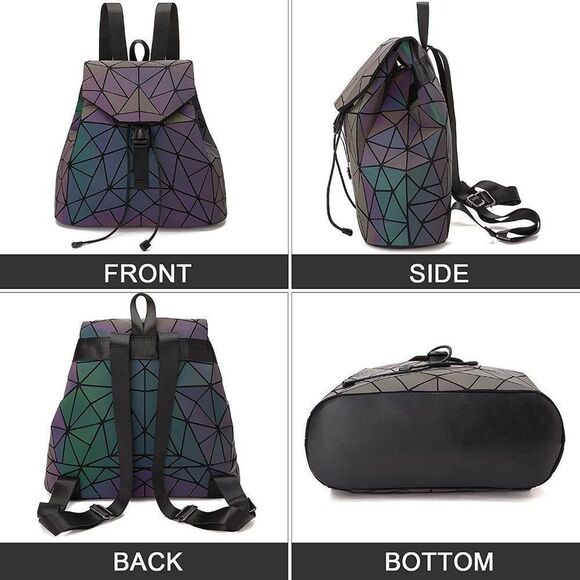 New VML Love Geometric Backpack main image 7
